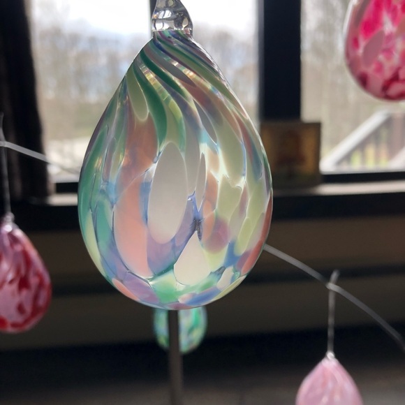 14 Vintage Colorful Handblown Eggs - Picture 5 of 16